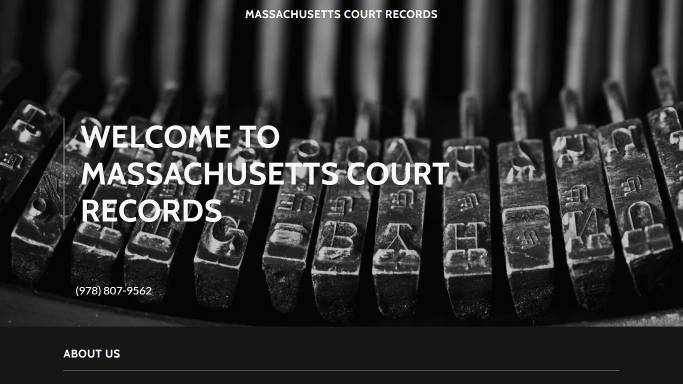 Massachusetts Court Records